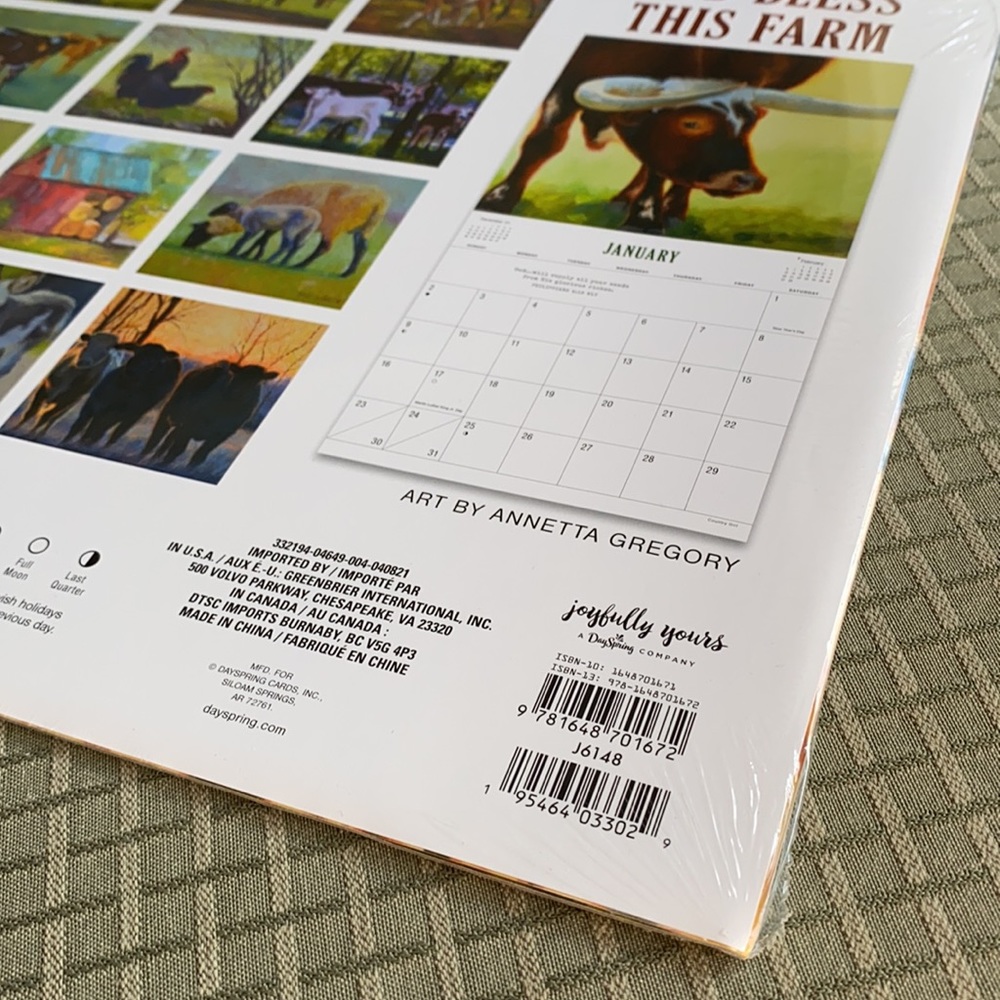 God Bless This Farm | A 2022 Inspirational Calendar - Picture 12 of 15